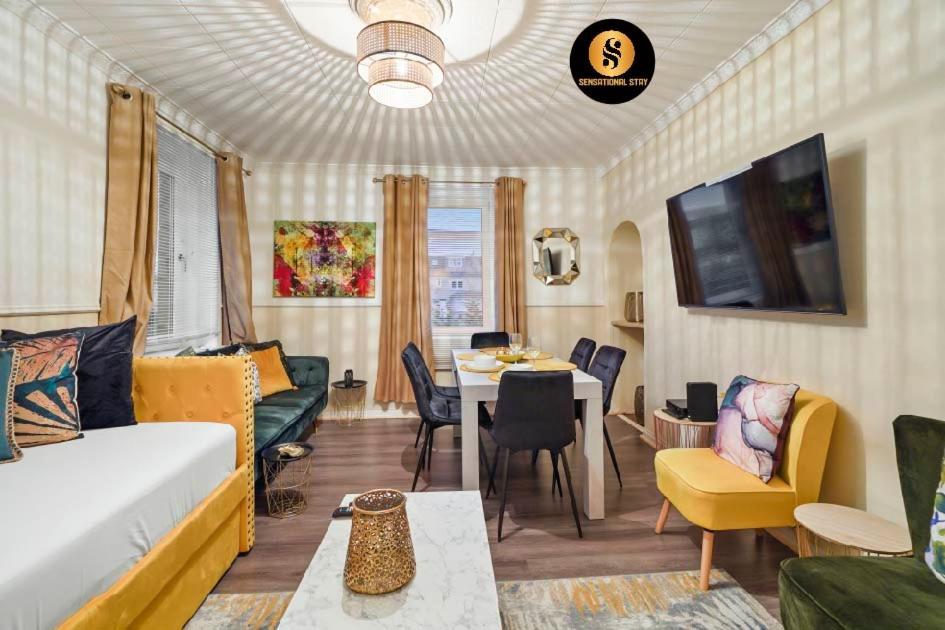 4 Bedrooms Apartment By Sensational Stay Short Lets & Serviced Accommodation Εδιμβούργο Εξωτερικό φωτογραφία